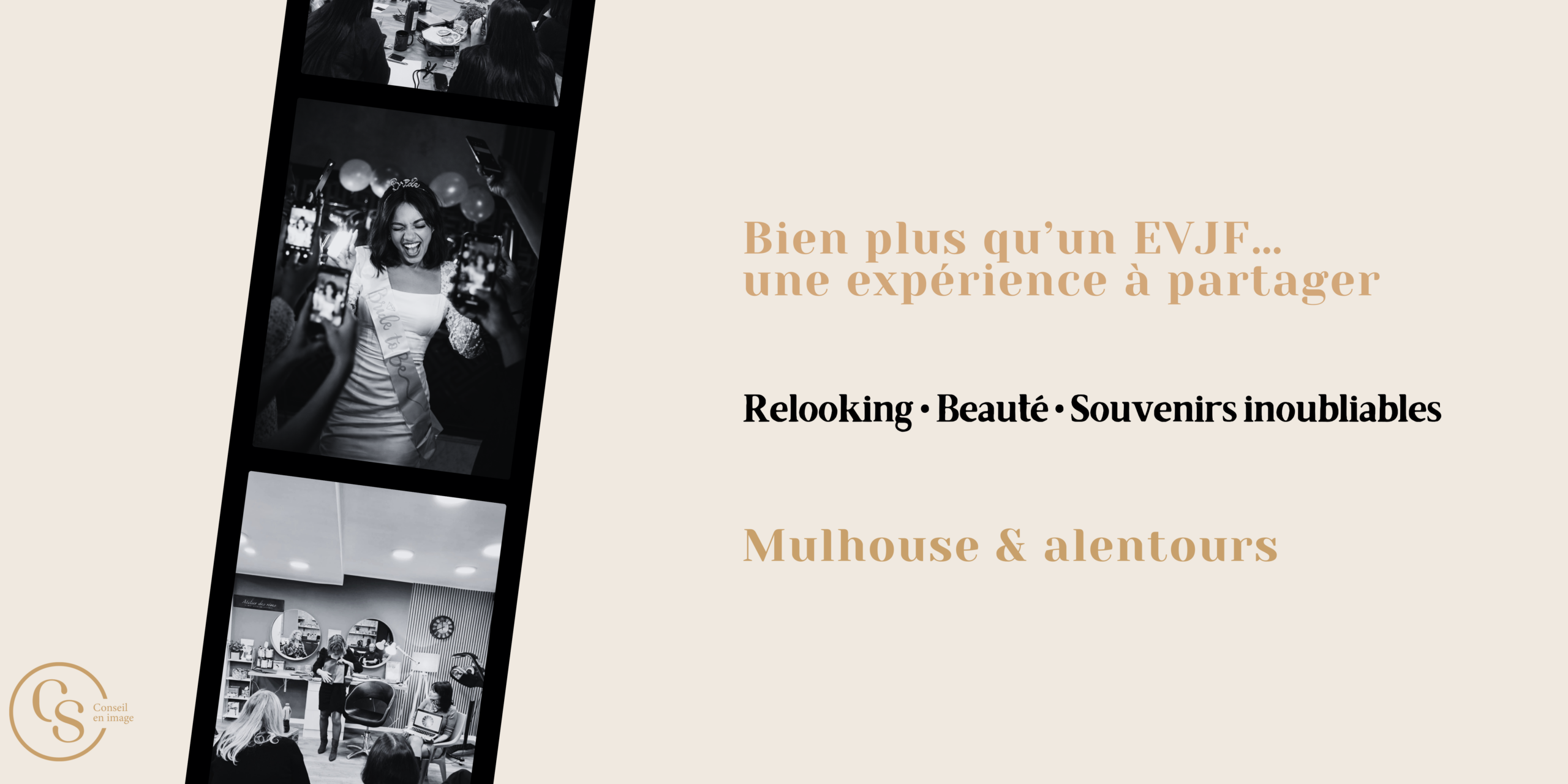 Beige et bleu Bannière de 30ᵉ anniversaire Style d’album personnalisé ludique (1)